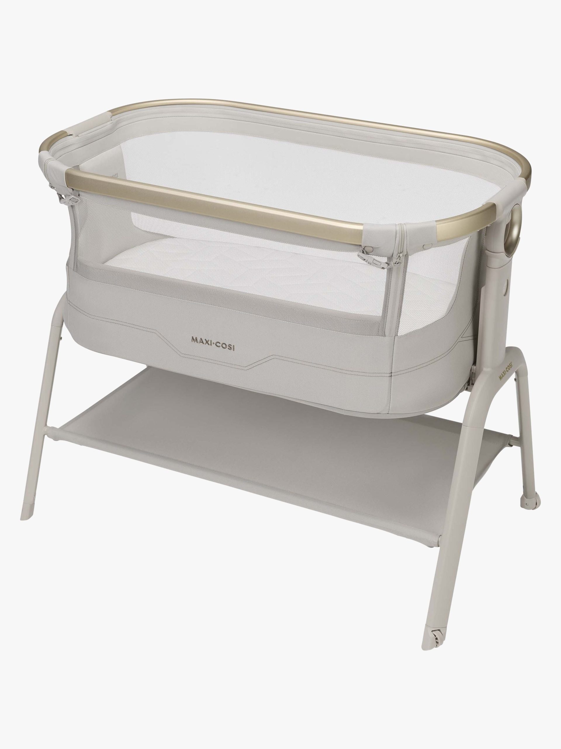 Maxi-Cosi Lora 2 Bedside Crib, Elegance Beige