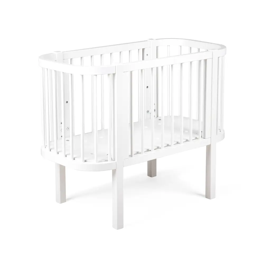 Sebra Bedside Crib Hvid