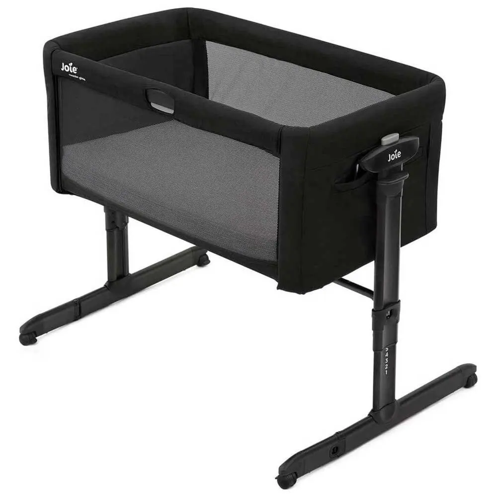 Joie Roomie Glide Bedside Crib og Weekendseng, Foggy Gray